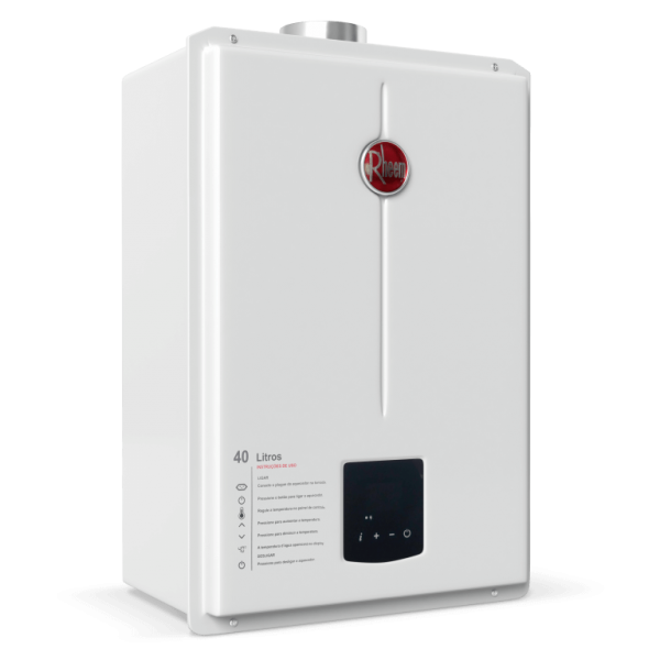  Aquecedor Rheem Digital 40 L - Modelo  RDB 40 