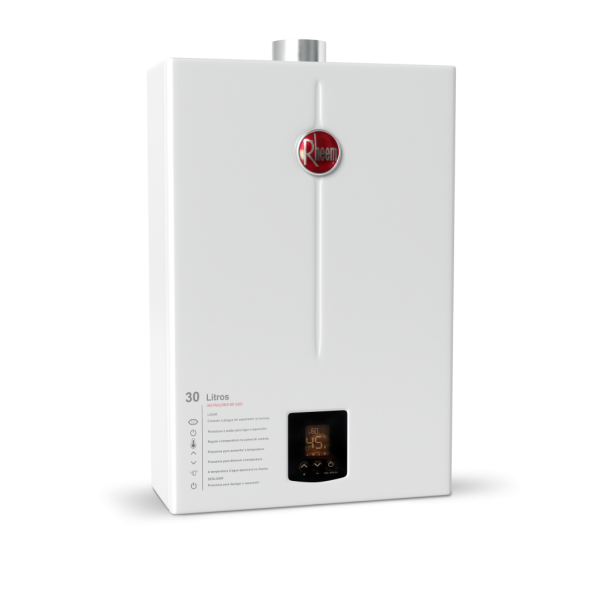  Aquecedor Rheem Digital 30 L - Modelo RDB 30 